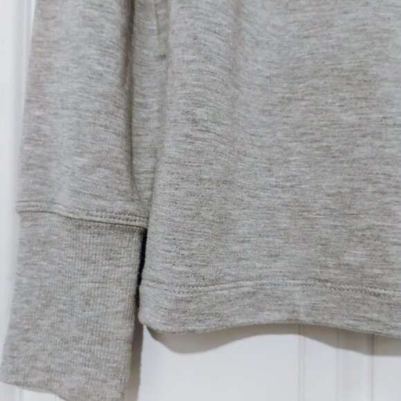 Athleta Sweatshirt Buttery Cozy Balletcore Scoop Neck Thumbhole Athleisure S - Picture 7 of 10